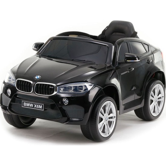 Ühekohaline laste elektriauto BMW X6M, must
