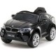 Ühekohaline laste elektriauto BMW X6M, must