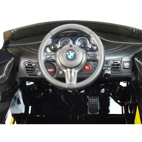 Ühekohaline laste elektriauto BMW X6M, must