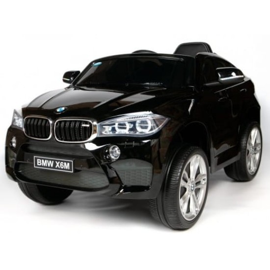 Ühekohaline laste elektriauto BMW X6M, must