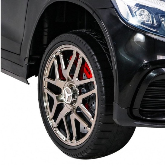 Ühekohaline laste elektriauto Mercedes Benz GLC 63S 4x4, must