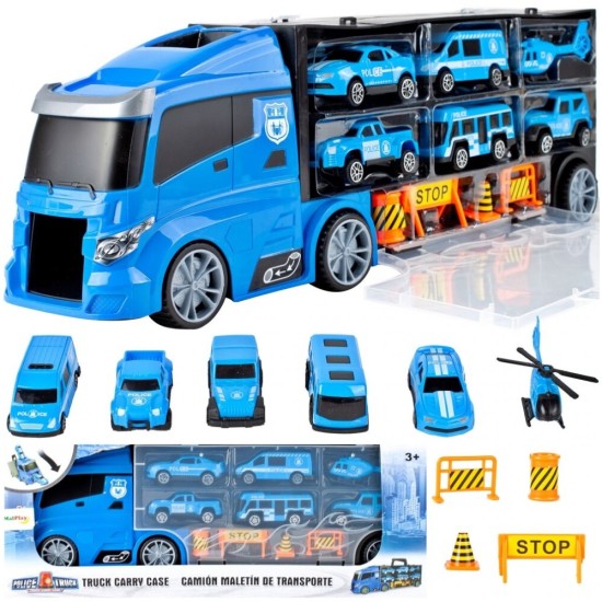 Autotransportöör "Politsei transporter" koos lisadega 