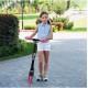 Alumiiniumist tõukeratas MALPLAY suure 20 cm. ratastel, Rose