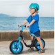Jooksuratas EVA platvormiga 12" must ja sinine