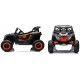 Elektriauto lastele Buggy UTV NEL-901 Black 4x4, must