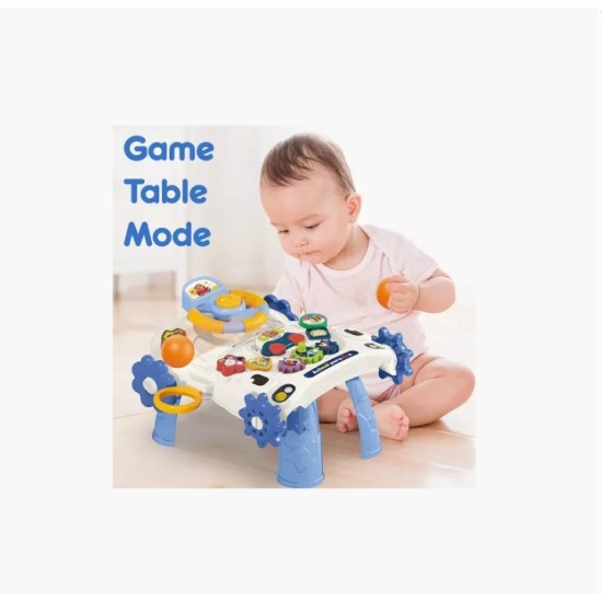 Multifunktsionaalne tõukeratas beebidele 5in1, Blue