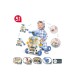Multifunktsionaalne tõukeratas beebidele 5in1, Blue