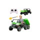 Kahekohaline laste elektriauto Farmer Truck, roheline 4x4 300 W