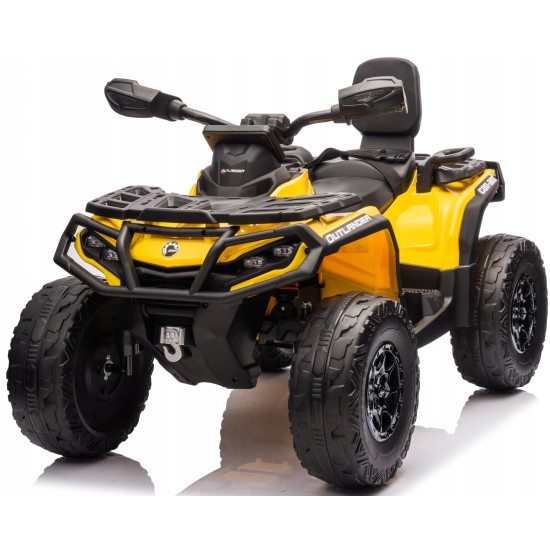 Elektriline ATV Can Am Outlander 4x4 800W DK-CA005, kollane