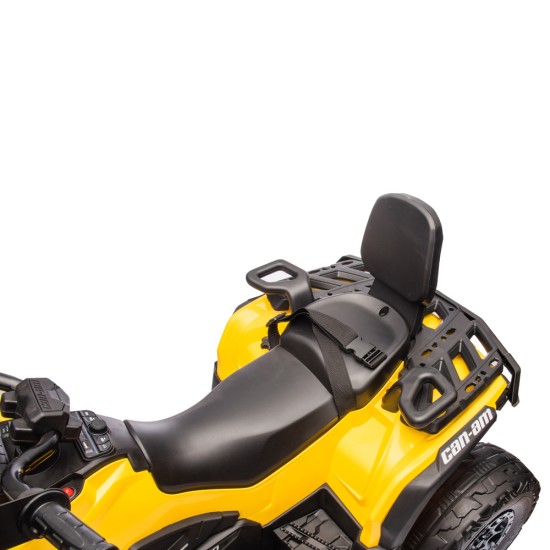 Elektriline ATV Can Am Outlander 4x4 800W DK-CA005, kollane