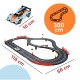 Mänguautode rada Top Turbo, 300 cm, 2 LED-autot, 2 pulti