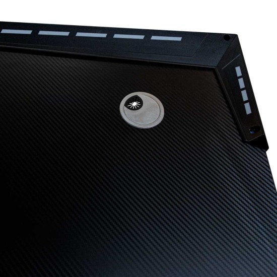 Arvutilaud Mängur RGB KX2639 (120x60 cm, Must)