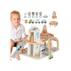 Puidust kosmosejaam - garaaž lisatarvikutega Tooky Toy TJ903