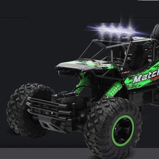 RC-auto „Rock Crawler“ 1:12 4WD METAL, roheline