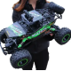 RC-auto „Rock Crawler“ 1:12 4WD METAL, roheline