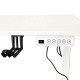Reguleeritav elektriline laud 120x60 cm, Valge