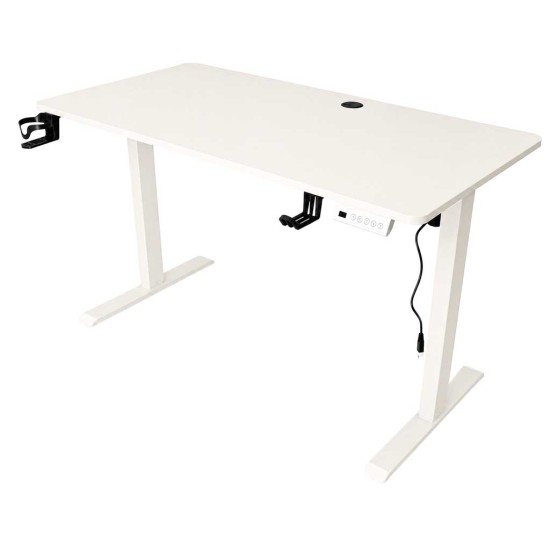 Reguleeritav elektriline laud 120x60 cm, Valge