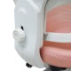 Laste laua tool, ergonoomiline, pöörlev, kõrguse reguleerimise võimalusega, roosa