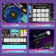 Laste DJ-pult mikrofoniga, klahvpillide, Bluetoothi ja DJ-plaadimängijaga