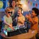 Laste DJ-pult mikrofoniga, klahvpillide, Bluetoothi ja DJ-plaadimängijaga