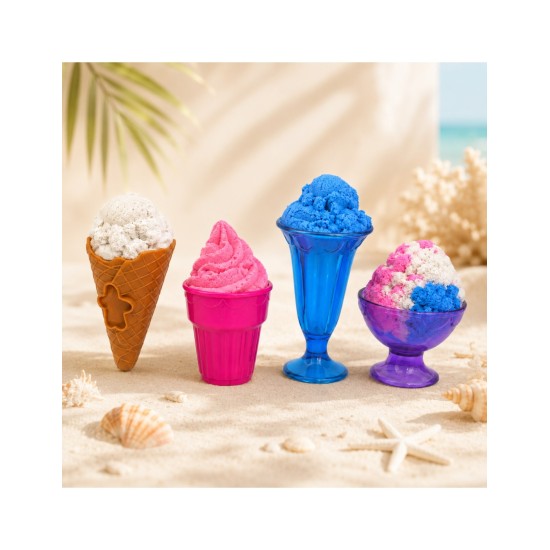 WOOPIE SAND FAIRY kineetilise liiva komplekt „Jäätisedesserdid“