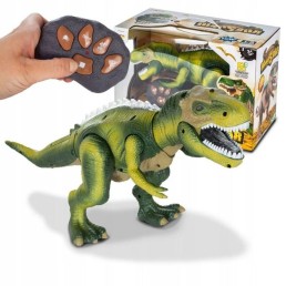 Puldiga juhitav kõndiv mängudinosaurus, roheline