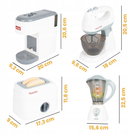 Mänguköögiseadmete komplekt 4in1 lastele
