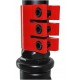 Roller Phoenix 100mm ABEC9, Red