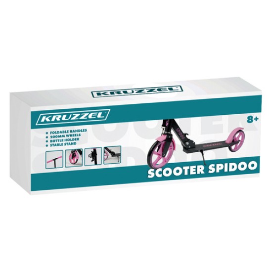 Spidoo tõukeratas roosa Kruzzel 25628