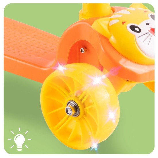 Kolmerattaline istmega roller, Cat 2in1