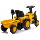 Haagisega lastetraktor "CAT" caterpillar 
