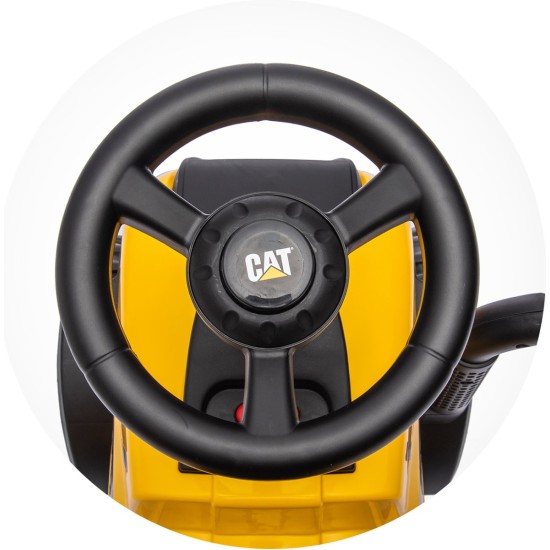 Haagisega lastetraktor "CAT" caterpillar 