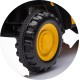 Haagisega lastetraktor "CAT" caterpillar 