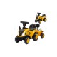 Haagisega lastetraktor "CAT" caterpillar 