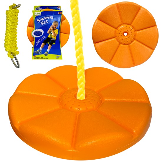 Ühekordne plastikkiik "ketas" Orange