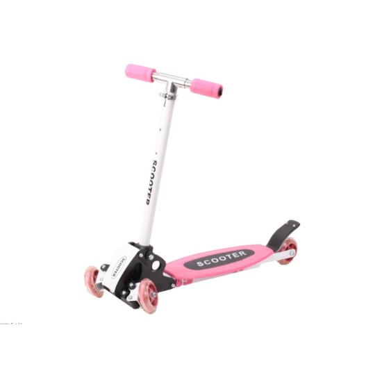 Kolmerattaline roller 69cm. roosa