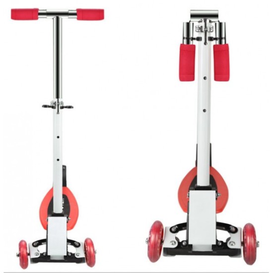 Kolmerattaline roller 69cm. roosa