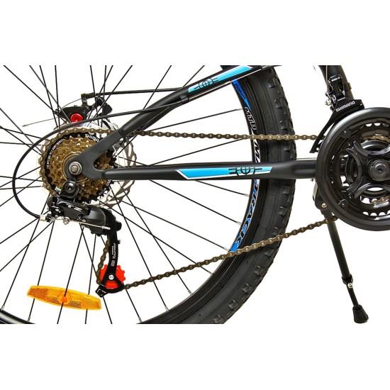 Dviratis MTB MalTrack TEAM GREEN 26" SHIMANO (plieninis, žalia)