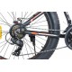 Dviratis MalTrack FATBIKE 26" SHIMANO (plieninis, juoda)