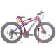 Dviratis MalTrack FATBIKE 26" SHIMANO (plieninis, juoda)