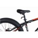 Dviratis MalTrack FATBIKE 26" SHIMANO (plieninis, juoda)