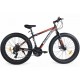 Dviratis MalTrack FATBIKE 26" SHIMANO (plieninis, juoda)