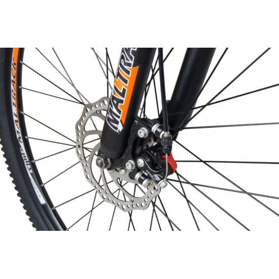 Dviratis MTB MalTrack TEAM GREEN 26" SHIMANO (plieninis, žalia)