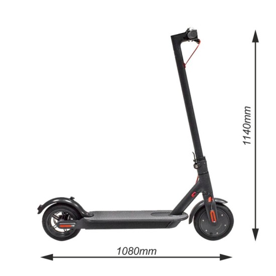 Elektriline roller ROCK001 250W 25km/h must