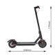 Elektriline roller ROCK001 250W 25km/h must