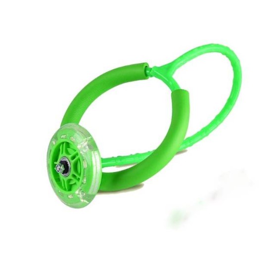 Šokliukas ant kojos HULA HOOP su LED ratuku