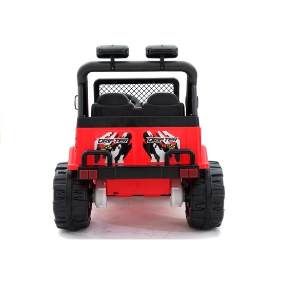 Elektriauto lastele Jeep Raptor punane