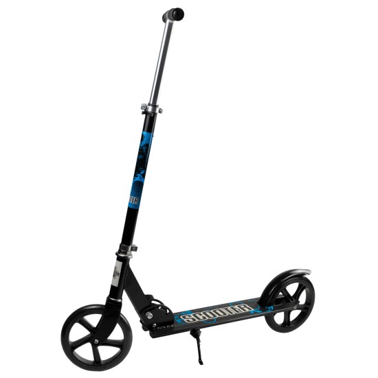 Roller tõukeratas suure 20,5 cm. ratastel MUST