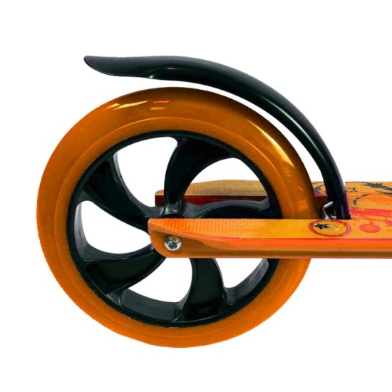 Roller tõukeratas suure 20,5 cm. ratastel ORANŽ