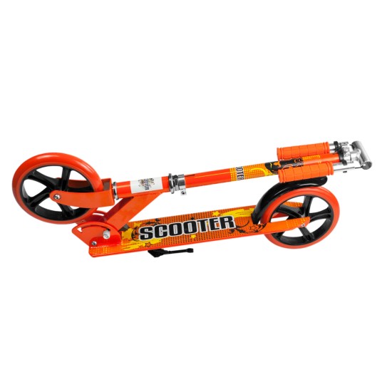 Roller tõukeratas suure 20,5 cm. ratastel ORANŽ